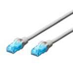 Digitus Patch Kablo, UTP, CAT. 5E, 3 metre, AWG 26/7, Gri Renk, RAL 7044