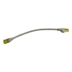 Digitus S-FTP CAT 6A 0.25 mt Grey 10'lu Paket Patch Cord Kablo