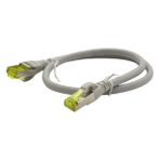 Digitus S-FTP CAT 6A 0.50 mt Grey 10'lu Paket Patch Cord Kablo