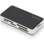 Digitus USB 3.0 Kart Okuyucusu, Compact (SD / SDHC), , MMC4.0, RS, MMC PLUS, MMC Mobile, MMC Micro, miniSD, Memory Stick (MS), Memory Stick Pro (MS Pro), Memory Stick Pro Duo , XD, micro SD - Çok Renkli
