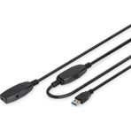 Digitus USB 3.0 USB Repeater / Uzatma Kablosu, 15 metre Active USB 3.0 extension ca