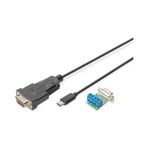 Dıgıtus Usb-C™ Serial Adapter, Usb-C™ - Rs485 (Usb Typ-C To Rs485 Converter Cabel 1M Cable Length, Ftdı Chipset)