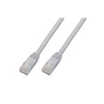 Digitus Yassı Patch Kablo, Utp, Cat. 5e, 7.5 Metre, Awg 30/7, Beyaz Renk, Ral9003 Siyah