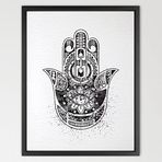 Dignovel Studios Dobby Alıntı Harry Potter Watercolor Illustration Art Print friendship Quotes çocuk odası dekorasyonu Kids Art Print düğün doğum günü hediyesi N078 8X10 inch N054-Hamsa Hand