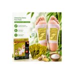 Dihamer Zencefil Detoks Ayak Bandı 10’lu Set – Doğal İçerikli Ayak Temizleme Pedi, Gece Boyu Etkili, Rahatlatıcı Foot Patch