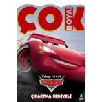 Dıİsney Arabalar Çok Boya! - Çıkartmalı Dev Boyama Kitabı