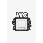 Diji Wood Wc Priz Çerçevesi