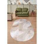 Dijidekor Halı Devetüyü Cool Yıkanabilir Saçaksız Oval Delüxe Yolluk Kilim Salon Halısı Modelleri, 80x450