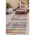 Dijidekor Halı Multi Cool Yıkanabilir Saçaksız Kesme Ince Yolluk Kilim Salon Halısı Modelleri, Uygun 80x600