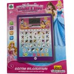 Dijital 100 Fonksiyonlu Ingilizce Türkçe Eğitici Oyuncak Tablet - Pembe