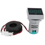 Dijital Akım Ölçer AC 220V Alev Güvenli Kullanım Ve Kolay Taşınabilirlik İçin Geciktirici Gösterge Işığı (GREEN)