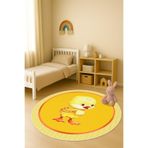 Dijital Baskı Ördek Desenli Kaymaz Taban Çocuk ve Genç Odası Halısı H0369