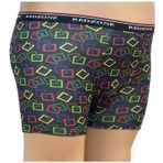 Dijital Baskılı Erkek Büyük Beden Likralı Boxer (2, Kareli, 3XL)