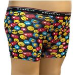 Dijital Baskılı Erkek Büyük Beden Likralı Boxer (3, Emoji, 7XL)
