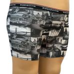 Dijital Baskılı Erkek Büyük Beden Likralı Boxer (3, Nostalji, 6XL)