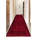 Dijital Baskılı Kaymaz Taban Yıkanabilir Modern Yolluk ve Koridor Halısı NDU-HT-651 - 100 x 300 cm - Renkli