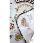 Dijital Baskılı Sıvı Geçirmez Mutfak Önlüğü-Coffee Time Kahve