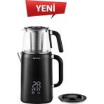 Dijital Çay Makinesi, Siyah, Hızlı ve Kolay Kullanım, Modern Tasarım