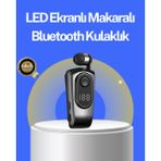 Dijital Ekranlı Bluetooth Kulaklık – Titreşimli Bildirim, 25 Saat Kullanım - Çok Renkli