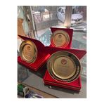Dijital Hayat Kişiye Özel Kadife Kutulu Gold Tabak Plaket 1 Adet
