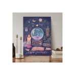 Dijital HD Baskı Kanvas Tablo Doğal Taş Burç Astroloji Kanvas Tablo Zodiac Duvar Tablosu