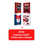 Dijital Hoca ÖABT İngilizce Fantastik Dörtlü Kazandıran Set + 2023 ÖABT İngilizce Video Ders Paketi