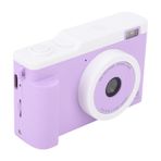 Dijital Kamera, 1080p 48MP Kamera, Fotoğraf Ve Video Için Arka Ve Ön Kameralar, Otomatik Nişan Ve Anti Sarma, 15x Optik Zoom, YouTube Için Selfee Kameralar (PURPLE)