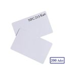 Dijital Kartvizit İçin. Nfc 213 Kart. Ntag213 144Byte Kapasite. 200 Adet