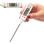 Dijital LCD Mutfak Termometresi, Sıcaklık Ölçüm Cihazı, Gıda ve Barbekü Için - Seçenek 1 - Altın