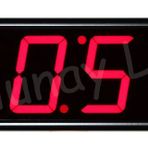 Dijital LED Saat Termometre 101mm