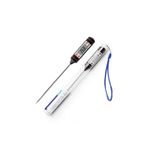 Dijital Mutfak Termometresi TP101, Gıda ve Sıvı Isı Ölçer, LCD Ekran, -50°C ile +300°C Aralığı, Paslanmaz Çelik Prob