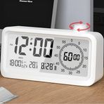 Dijital Mutfak Zamanlayıcı, 60 Dakika Görsel Zamanlayıcı Çalar Saat Çift Ekranlı LCD Zaman Hatırlatma, Çocukların Sınıf Öğrenimi için Ev Okul Öğrenme Araçları, Öğretmen Masa Saati