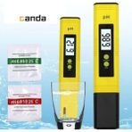 Dijital Ph Metre Su ve Akvaryum Ölçüm Cihazı, Pil ve Çözeltiler ile - Seçenek 1
