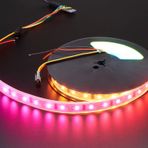 Dijital RGB LED Hava Koşullarına Dayanıklı Şerit - LPD8806 x 48 LED 1m