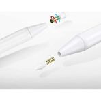 Dijital Şarjlı Avuç İçi Algılamayan Stylus Yedek Kalem Ucu Stylus Pen Spare Tip Yedek Uç - Beyaz