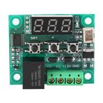Dijital Sıcaklık Denetleyicisi, Dijital Termostat Kontrolör Kartı XH -W1209-50 ℃ ~ 110 ℃ Endüstriyel Ve Ev Sistemleri Için Sıcaklık Kontrol Probu Ile