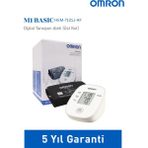 Dijital Tansiyon Aleti, Kol Tipi, Tek Tuşla Ölçüm, 5 Yıl Garantili