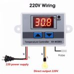 Dijital Termostat 220v Akvaryum Kuluçka Termostat xh-w3001 thr261