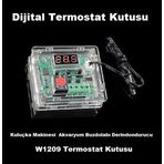 Dijital Termostat Kutusu Akvaryum Kuluçka Makinesi Buzdolabı Derindondurucu Termostat W1209 Kutusu