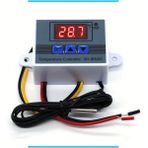 Dijital Termostat XH-W3002 LED Ekranlı Sıcaklık Kontrol Cihazı 220V - standart - 1