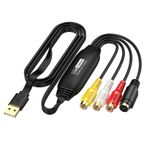 dijiusidy Video Grabber VHS VHS Kasetlerini Dijital Formata Dönüştürün ABS Mini DV Kaset Dönüştürücü Dijital Vhs'den Dijital Dönüştürücüye