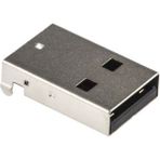 Dik Açılı Smt Tipi A Usb Dişi Konnektör (right Angle Smt Type A Usb Connector Plug)