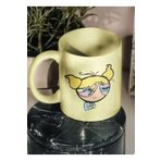 dik başlıyım Çünkü eğilince tacım düşüyor POWERPUFF GİRLS UYKUSUZ BUBBLES SARI HEDİYE KUPA BARDAK