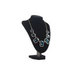 Dik Kadife Kumaşlı Kuyumcu Showroom Vitrin Takı Aksesuar Standı 18Cm X 24Cm