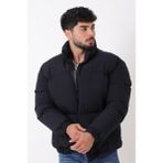 Dik Yaka Oversize Bomber Şişme Kışlık Mont Pldp 3018_50465 - Lacivert - XL