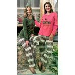 Dika DK-3607 Kışlık Pijama Takımı Yeşil
