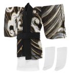 DIKACA 1 Takım Bebek Giysileri Kimono Set Bebek Japon Elbise Bebek Soyunma Kostüm Bebek Kostüm Aksesuarları Japon Bebek Kimono Elbise Dolması Oyuncak Bebek Giysileri Japon Kimono Bornoz