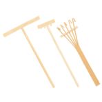 DIKACA 1 Takım Zen Boyama masaüstü zen mini tırmık süsleme bambu tırmık zen bahçesi taşları tırmık mini feng shui dekorasyonu masası süslemeler bambu ürün süslemek Ayarlamak