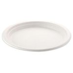 Dikbaş Plastik Baskısız Karton Tabak 22 cm 50 Li