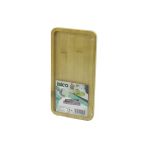 Dikdörtgen Ahşap Bambu Yağdanlık Altlık Mini Tepsi 12 X 23.4 X 0.8Cm (Timya/Go1395) 199584